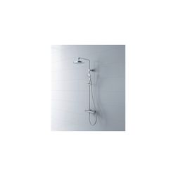 Duravit Wave Duschsystem, Einhebel-Brausemischer, Chrom HG, Höhe 1124mm, Brausesc... DURAVIT-WA4280007010 4067116105773 (Abb. 1)