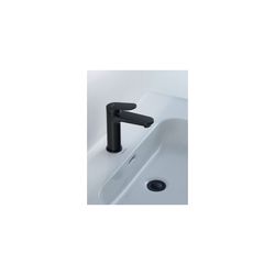 Duravit Wave Einhebel-Waschtischmischer M, Mattschwarz, 5l/min, Hebelgriff, mit G... DURAVIT-WA1020001046 4067116105230 (Abb. 1)