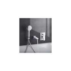 Duravit Manhattan Wanneneinlauf Chrom Hochglanz, Rosette eckig, Ausladung 189mm,1... DURAVIT-MH5240010010 4067116105001 (Abb. 1)