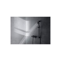 Duravit Handbrause, Mattschwarz, MinusFlow, d. 120mm, Strahlart Rain, Pulse, Mono... DURAVIT-UV0652017046 4067116113822 (Abb. 1)