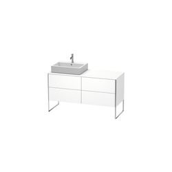 Duravit XSquare Konsolenwaschtischunterbau bodenstehend 548x1400x778mm L, ohne KSP... DURAVIT-XS4923L1818 4053424565361 (Abb. 1)