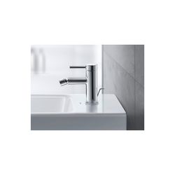 Duravit Circle Einhebel-Bidetmischer, Chrom HG, Standmontage, Ausladung 128mm, Ch... DURAVIT-CE2400001010 4067116104509 (Abb. 1)