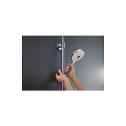 Duravit Shower Systems Duschsystem Chrom, Thermostat, Kopfbrause 230mm, 10,5l/min... DURAVIT-TH4380008005 4067116161304 (Abb. 1)