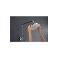 Duravit Shower Systems Duschsystem Chrom, Thermostat, Kopfbrause 230mm, 10,5l/min... DURAVIT-TH4380008005 4067116161304 (Abb. 1)