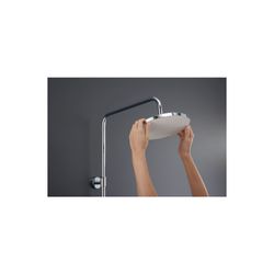 Duravit Shower Systems Duschsystem Chrom, Thermostat, Kopfbrause 230mm, 10,5l/min... DURAVIT-TH4380008005 4067116161304 (Abb. 1)