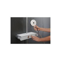 Duravit Shower Systems Duschsystem Chrom, Thermostat, Kopfbrause 230mm, 10,5l/min... DURAVIT-TH4380008005 4067116161304 (Abb. 1)