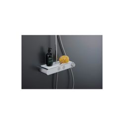 Duravit Shower Systems Duschsystem Chrom, Thermostat, Kopfbrause 230mm, 10,5l/min... DURAVIT-TH4380008005 4067116161304 (Abb. 1)