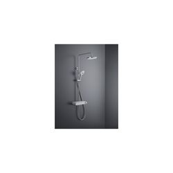 Duravit Shower Systems Duschsystem Chrom, Thermostat, Kopfbrause 230mm, 10,5l/min... DURAVIT-TH4380008005 4067116161304 (Abb. 1)
