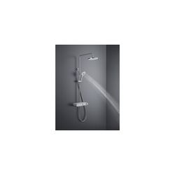 Duravit Shower Systems Duschsystem Chrom, Thermostat, Kopfbrause 230mm, 10,5l/min... DURAVIT-TH4380008005 4067116161304 (Abb. 1)