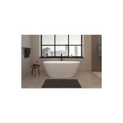 Duravit Wave Einhebel-Wannenmischer bodenstehend, Mattschwarz, Höhe 947mm, Auslad... DURAVIT-WA5250000046 4067116105971 (Abb. 1)