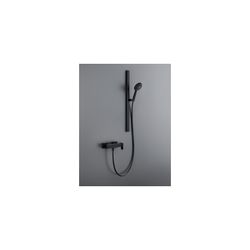 Duravit Handbrause, Mattschwarz, MinusFlow, d. 120mm, Strahlart Rain, Pulse, Mono... DURAVIT-UV0652017046 4067116113822 (Abb. 1)