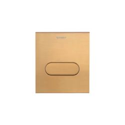 Duravit DuraSystem A1 Betätigungsplatte mechanisch für Urinal Aufgesetzt, Bronze ... DURAVIT-WD5004041000 4067116320336 (Abb. 1)