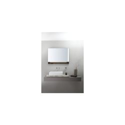 Duravit Qatego Aufsatzbecken mit Konsole 410x1000x200mm, Rechteckig, Geschliffen, D48... DURAVIT-D4800200 4067116314694 (Abb. 1)