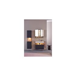 Duravit Qatego Spiegelschrank Wandmontage 155x800x750mm, Graphit, 2 Türen L/R,... DURAVIT-QA7151049492000 4067116205572 (Abb. 1)