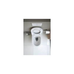 Duravit Qatego Stand WC 600x390x400mm, Weiß Hochglanz, HygieneGlaze, Back to wall, ... DURAVIT-2020092000 4067116999259 (Abb. 1)