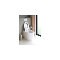 Duravit Qatego Stand WC 600x390x400mm, Weiß Hochglanz, HygieneGlaze, Back to wall, ... DURAVIT-2020092000 4067116999259 (Abb. 1)