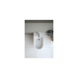 Duravit Qatego Stand Bidet 600x390x400mm, Weiß Hochglanz, 1 HL, mit Überlauf, Back ... DURAVIT-2263100000 4067116305203 (Abb. 1)