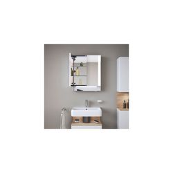 Duravit Qatego Spiegelschrank Wandmontage 155x600x750mm, Weiß, 2 Türen L/R, 2 ... DURAVIT-QA7150018180010 4067116205244 (Abb. 1)