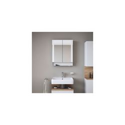 Duravit Qatego Spiegelschrank Wandmontage 155x600x750mm, Weiß, 2 Türen L/R, 2 ... DURAVIT-QA7150018180010 4067116205244 (Abb. 1)