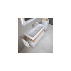 Duravit Qatego Waschtisch 470x1000x150mm wandh. Weiß Hochglanz, Rechteckig, HYG, 1 ... DURAVIT-2382102000 4067116070118 (Abb. 1)