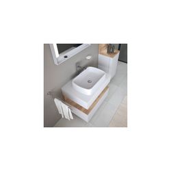 Duravit Qatego Aufsatzbecken 600mm, Weiß Hochglanz, Oval, ohne Überlauf und HLB, Ge... DURAVIT-2384600079 4067116996142 (Abb. 1)