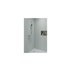 Duravit Brausestange 900mm, Handbrausehalterung höhenverstellbar, Edelstahl gebür... DURAVIT-UV0600004070 4067116114133 (Abb. 1)