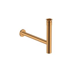 Duravit Universal Designsiphon Bronze gebürstet, Messing, waagerecht, geeignet für ... DURAVIT-0050360400 4067116087123 (Abb. 1)