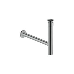 Duravit Universal Designsiphon Edelstahl gebürstet, Messing, waagerecht, geeignet f... DURAVIT-0050367000 4067116087147 (Abb. 1)