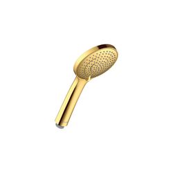 Duravit Handbrause, Gold poliert, MinusFlow, d. 110mm, Strahlart SoftRain, Rain, ... DURAVIT-UV0652016034 4067116113761 (Abb. 1)