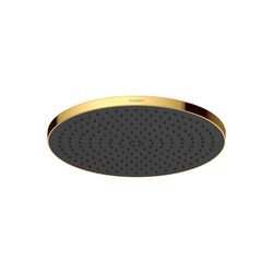 Duravit Kopfbrause, Gold poliert, Kunststoff, MinusFlow, Rund, d. Kopfbrause 230m... DURAVIT-UV0662017034 4067116113884 (Abb. 1)