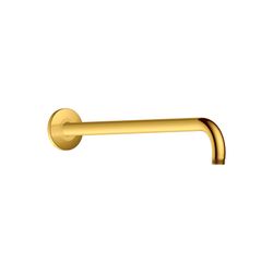 Duravit Brausearm Länge 410mm Wandmontage Rosette rund, Gold poliert... DURAVIT-UV0670028034 4067116114119 (Abb. 1)
