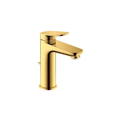 Duravit Wave Einhebel-Waschtischmischer M, Gold poliert, 5l/min, Hebelgriff, mit ... DURAVIT-WA1020001034 4067116105223 (Abb. 1)