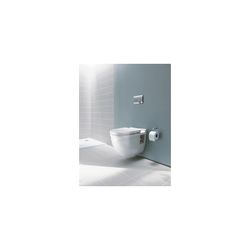 Duravit Starck 3 WC-Sitz D-shaped, Weiß Hochglanz 370x38x436mm, ohne Absenkautomati... DURAVIT-0063810000 4021534224171 (Abb. 1)
