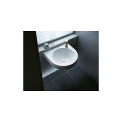 Duravit Architec Waschtisch 520x575x150mm wandhäng., Weiß Hochglanz, Halbrund, 1 Wa... DURAVIT-0449580008 4021534563348 (Abb. 1)