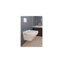 Duravit DuraStyle WC-Sitz D-shaped, Weiß Hochglanz 359x43x423mm, ohne Absenkautomat... DURAVIT-0063710000 4021534856532 (Abb. 1)