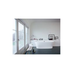 Duravit Cape Cod Badewanne 510x900x1900mm, Mattweiß, Halbrund, Vorwand, 1 Rück... DURAVIT-700364000000000 4021534986475 (Abb. 1)