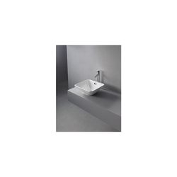 Duravit Design Classics Aufsatzbecken 420mm Weiß Hochglanz, Quadratisch, ohne HLB m... DURAVIT-0333420000 4021534333620 (Abb. 1)