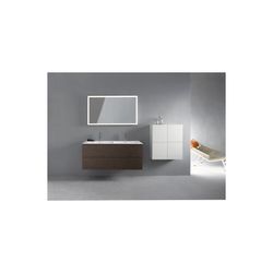 Duravit ME by Starck Doppelwaschtisch 490x1300x180mm wh, Weiß Hochglanz, Rechteckig... DURAVIT-2336130000 4053424121062 (Abb. 1)