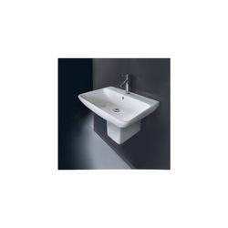 Duravit ME by Starck Waschtisch 490x650x180mm wandhäng., Weiß Hochglanz, Rechteckig... DURAVIT-2335650000 4021534966613 (Abb. 1)