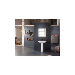 Duravit ME by Starck Waschtisch 490x650x180mm wandhäng., Weiß Hochglanz, Rechteckig... DURAVIT-2335650000 4021534966613 (Abb. 1)