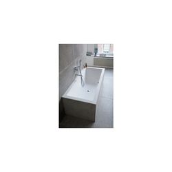 Duravit DuraSquare Badewanne 485x800x1800mm, 170l, Mattweiß, Rechteckig, Einba... DURAVIT-700426000000000 4053424179810 (Abb. 1)