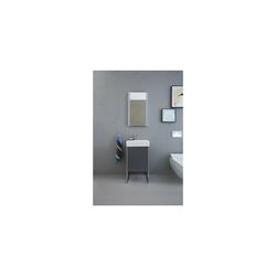 Duravit D-Code Handtuchhaken 55x16x16mm, Chrom, Schraubverbindung... DURAVIT-0099041000 4021534384912 (Abb. 1)
