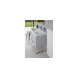 Duravit XSquare Halbhochschrank Dekor 236x500x896mm Mattweiß, 1 Tür R, 2 Glas-FB m... DURAVIT-XS1303R1818 4053424570525 (Abb. 1)