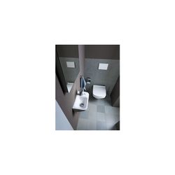 Duravit DuraStyle Handwaschbecken 220x360x140mm Weiß Hochglanz, WonderGliss, Recht... DURAVIT-07133600001 4053424509297 (Abb. 1)