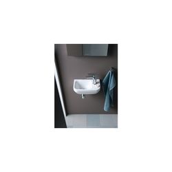Duravit DuraStyle Handwaschbecken 220x360x140mm Weiß Hochglanz, WonderGliss, Recht... DURAVIT-07133600001 4053424509297 (Abb. 1)
