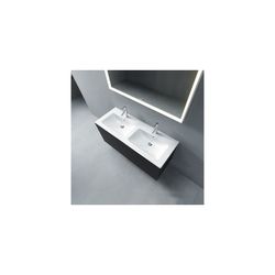 Duravit ME by Starck Doppelwaschtisch 490x1300x180mm wh, Weiß Hochglanz, Rechteckig... DURAVIT-2336130000 4053424121062 (Abb. 1)