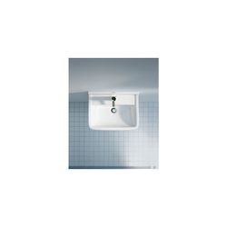 Duravit Starck 3 Waschtisch 450x600x225mm wandhäng., Weiß Hochglanz, Rechteckig, 1 ... DURAVIT-0300600000 4021534222825 (Abb. 1)