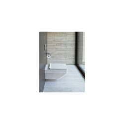 Duravit Wand-WC Vero Air 570x370x355mm, Weiß Hochglanz, 4,5l, Tiefspüler, rimless, ... DURAVIT-2525090000 4053424178974 (Abb. 1)