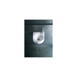 Duravit Architec Waschtisch 520x575x150mm wandhäng., Weiß Hochglanz, Halbrund, 1 Wa... DURAVIT-0449580008 4021534563348 (Abb. 1)