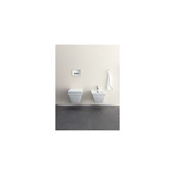 Duravit WC-Sitz 2nd floor, eckig, Weiß Hochglanz 375x45x448mm mit Absenkauto. Sitzg... DURAVIT-0068990000 4021534325830 (Abb. 1)